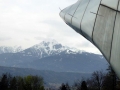 Blick von der Station Alpenzoo zur Serles