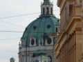 Blick zu Karlskirche und Musikverein