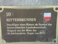 Ritterbrunnen Tafel Rottenburg