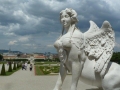 Blick vom oberen Belvedere auf Wien