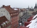 Freiblick zum Grazer Hauptplatz