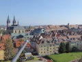 Blick auf Eger vom Schwarzen Turm