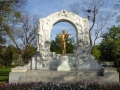 Strauß-Denkmal im Stadtpark