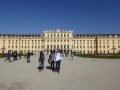 Blick vom Garten auf Schloss Schönbrunn