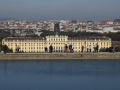 Blick von der Gloriette auf das Schloss