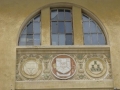 Wappen am Rathaus Hermannstadt